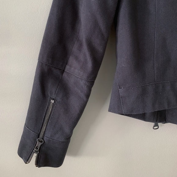 Club Monaco Warm Moto Jacket Xs - Picture 9 of 11